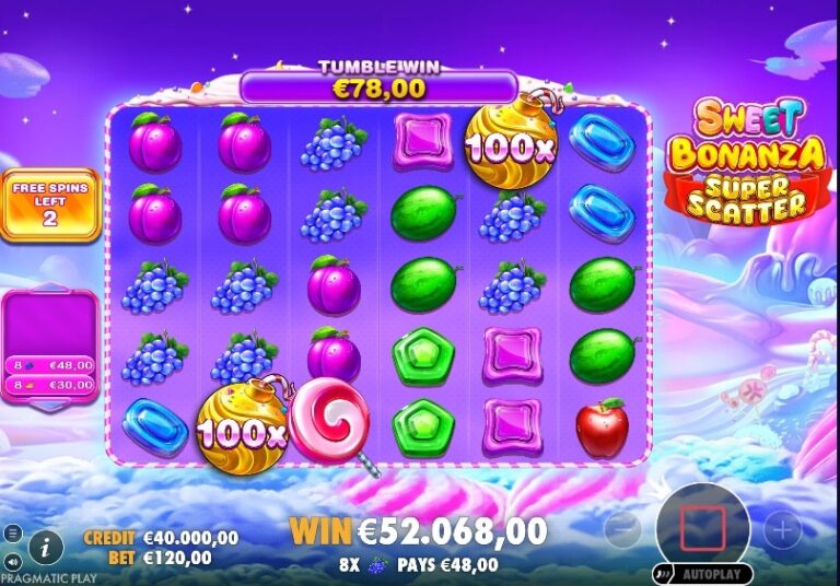 Sweet Bonanza Super Scatter