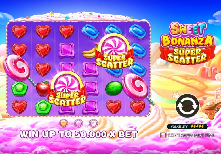 Sweet Bonanza Super Scatter demo 1