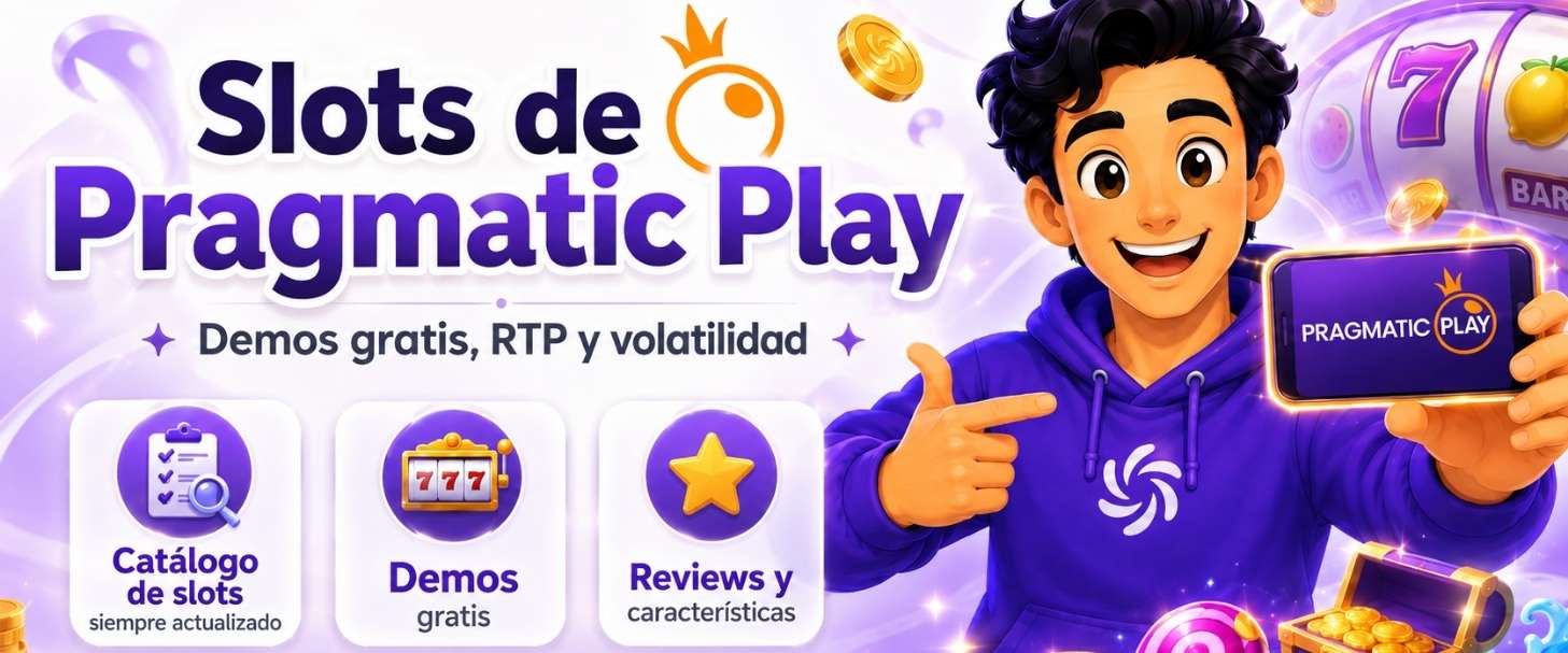 Slots de Pragmatic Play con demos gratis, información sobre RTP, volatilidad y características de los juegos