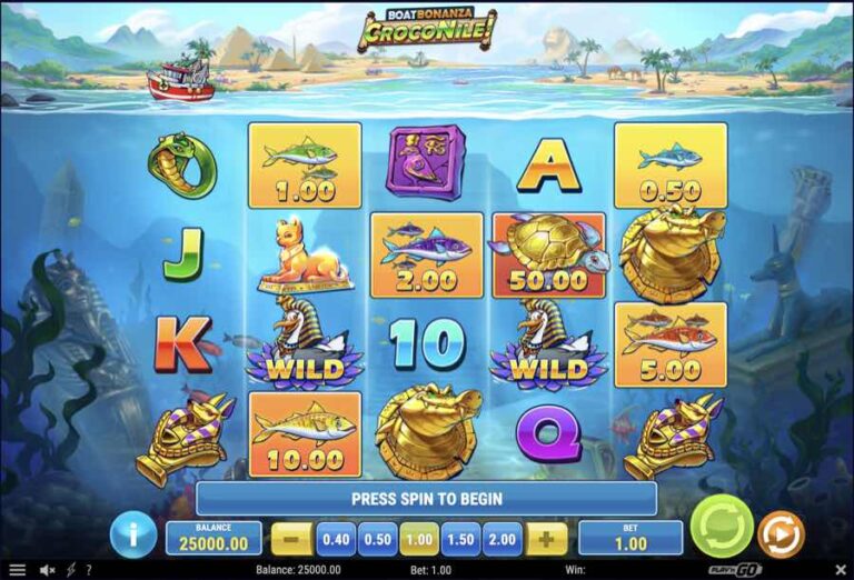 Boat Bonanza CrocoNile! slot demo
