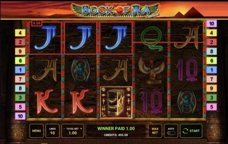 Book of Ra Deluxe slot demo