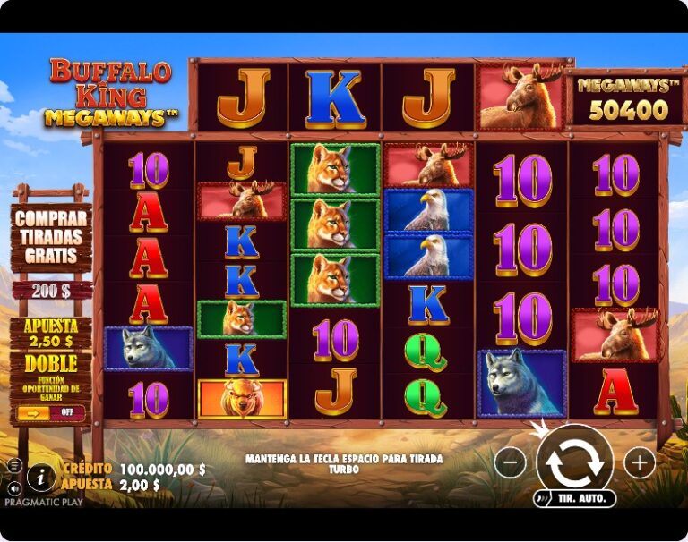 Buffalo King Megaways slot demo