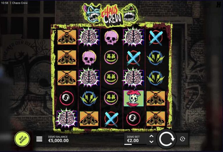 Chaos Crew slot demo