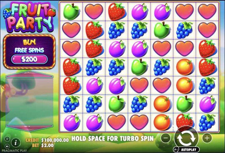 Fruit Party slot demo