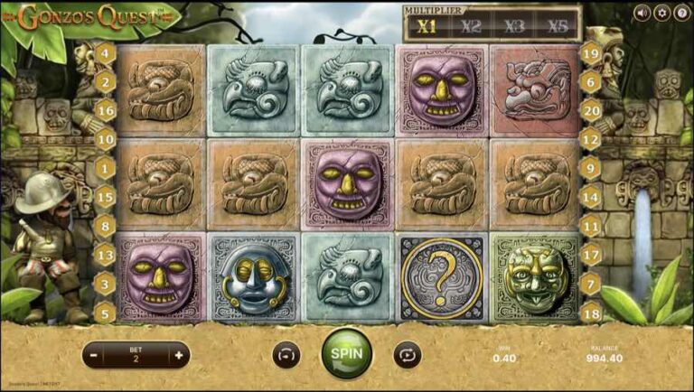 Gonzos Quest slotgame demo