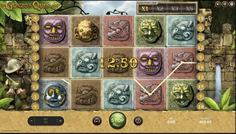 Gonzos Quest scatter