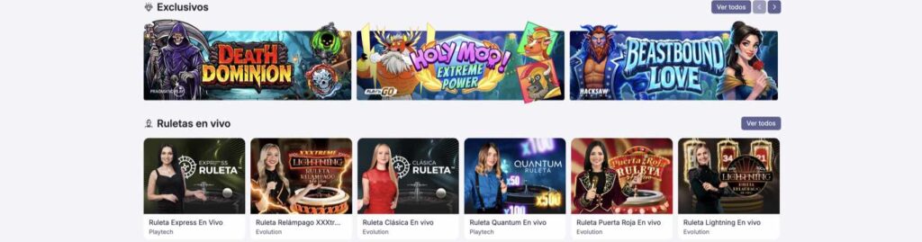 Ruletas en vivo de Evolution y Playtech y juegos exclusivos del catálogo de Gran Madrid