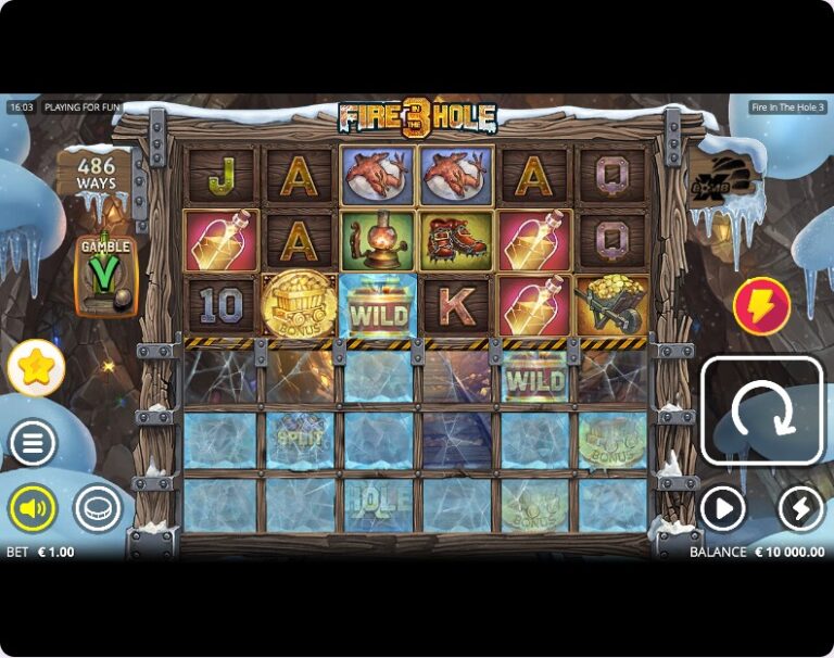 Fire in the Hole 3 slot demo