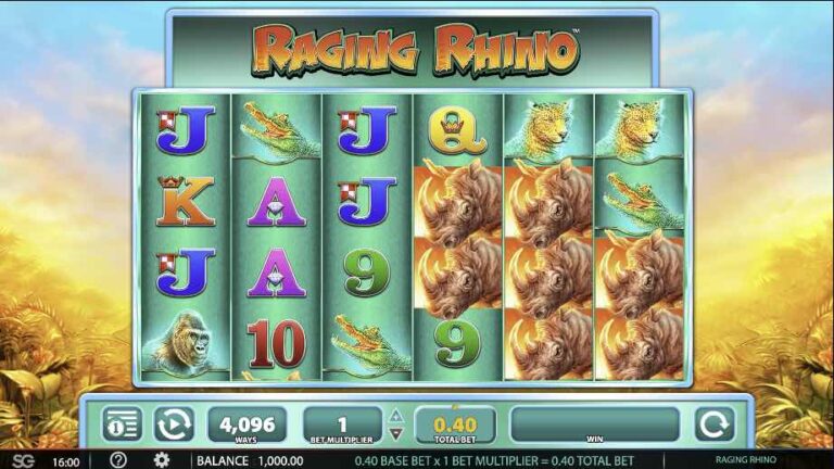 Raging Rhino slot demo