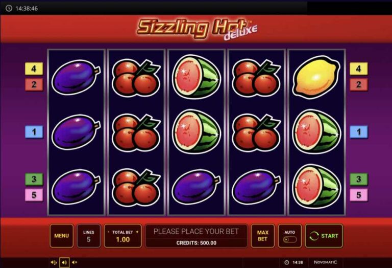 Sizzling Hot Deluxe slot demo