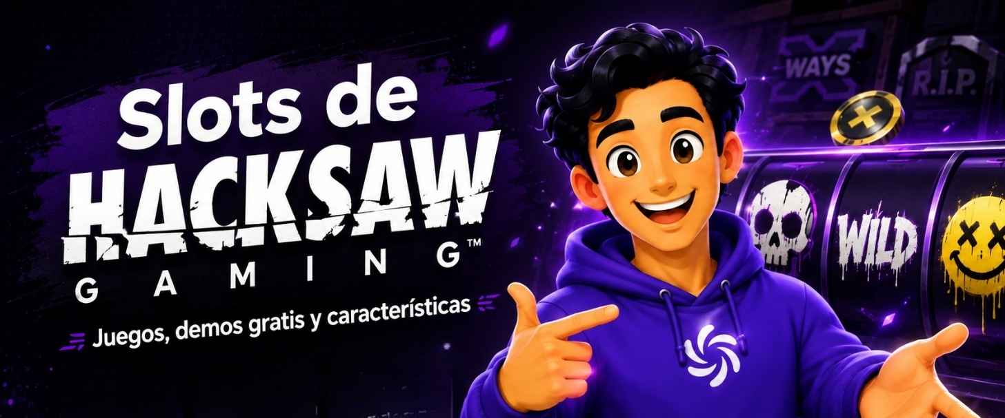 Slots de Hacksaw Gaming con demos gratis, información sobre RTP, volatilidad y mecánicas de juego