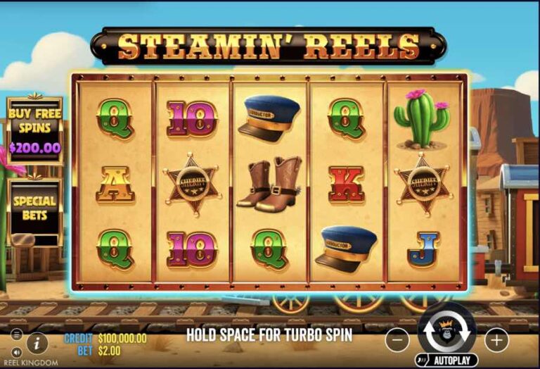 Steamin’ Reels slot demo