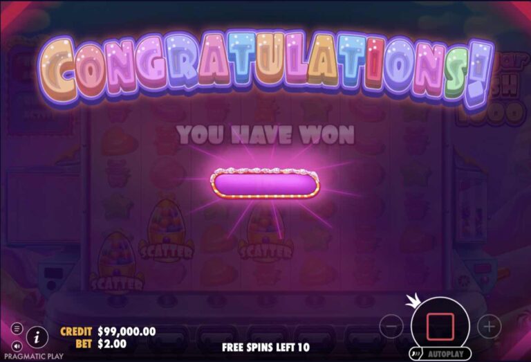 Sugar Rush 1000 big win