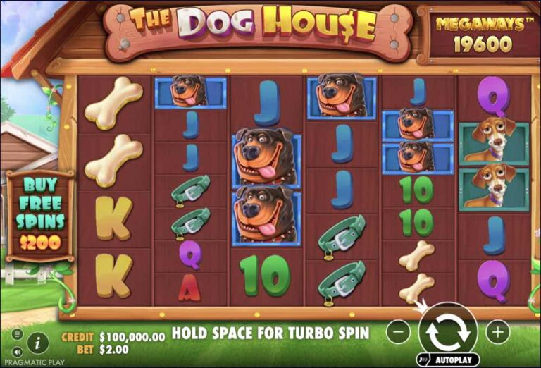 The Dog House Megaways slot demo