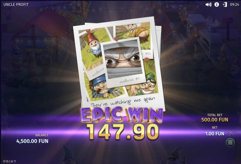 Uncle Profit big win